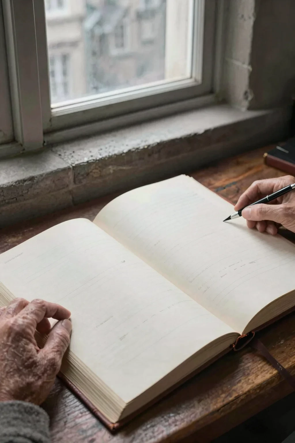 The Hands in the Consent Book