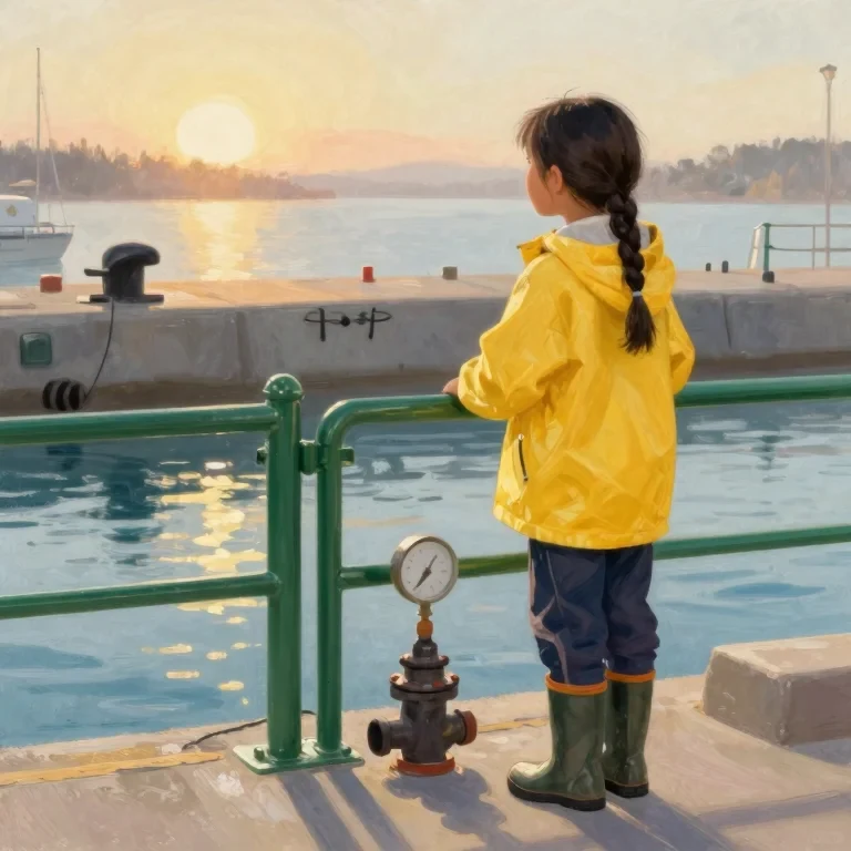 The Girl Who Ran the Canal Lock