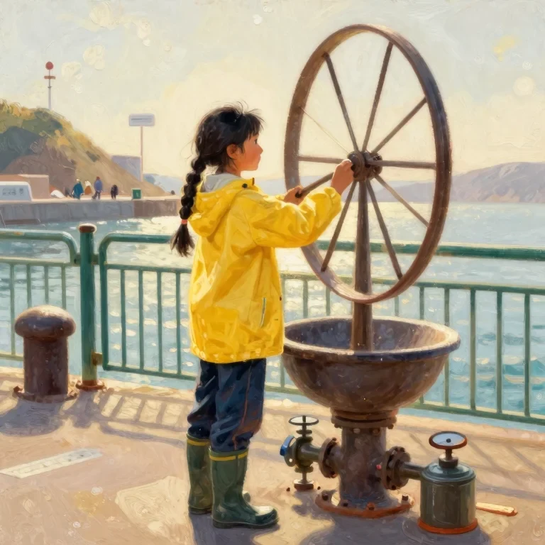 The Girl Who Ran the Canal Lock