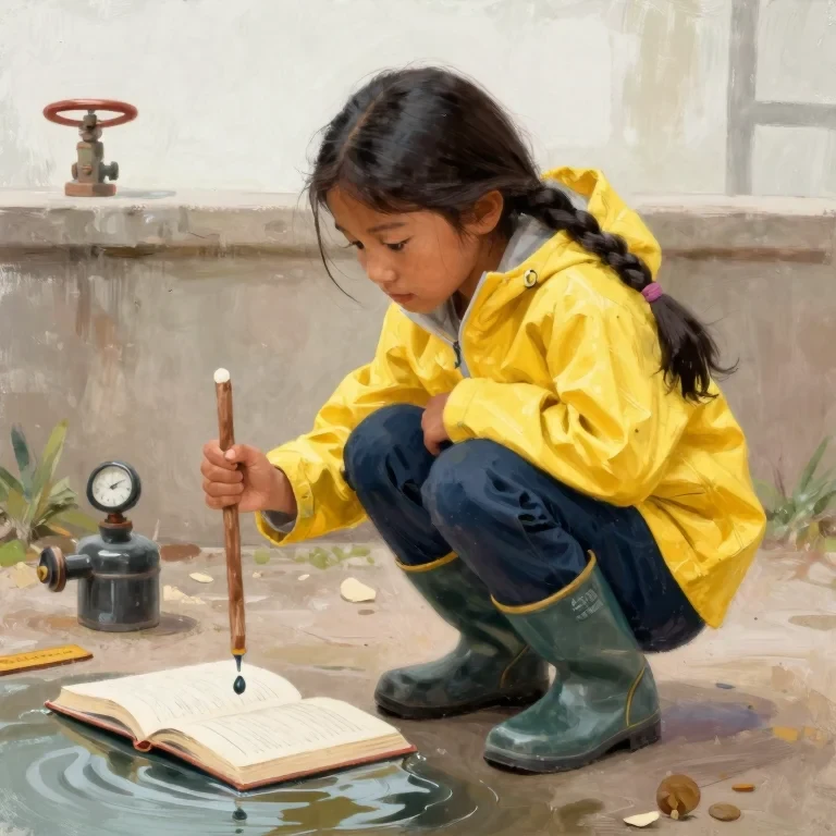 The Girl Who Ran the Canal Lock