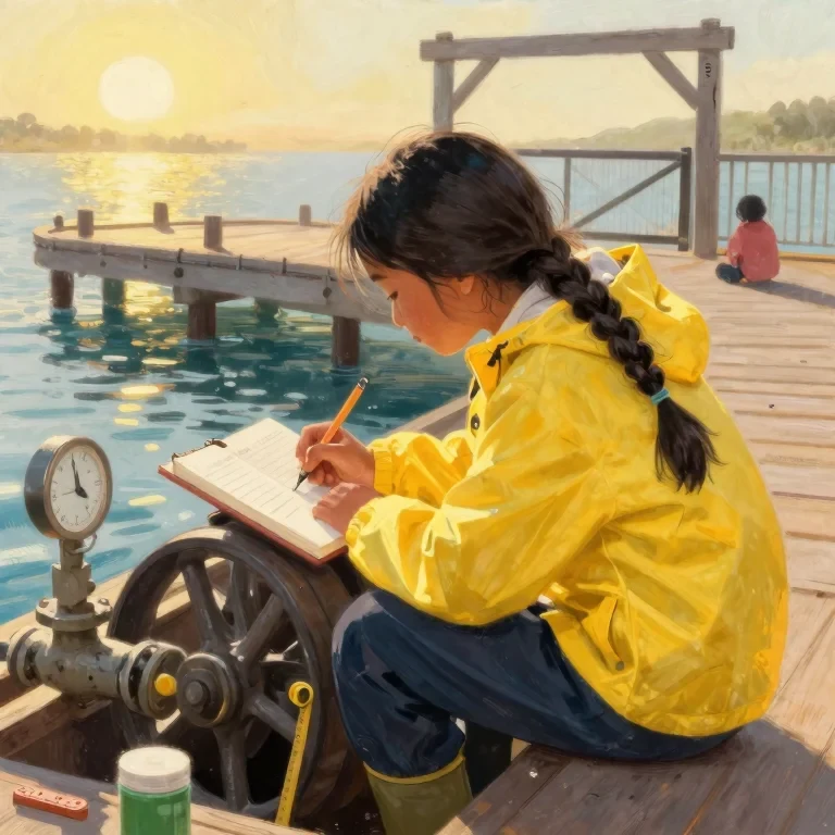 The Girl Who Ran the Canal Lock