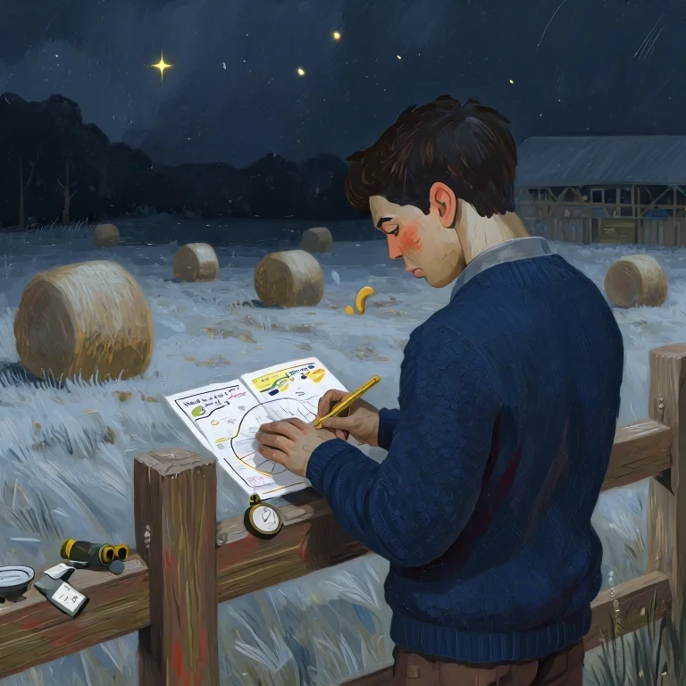 The Boy Who Counted the Meteors