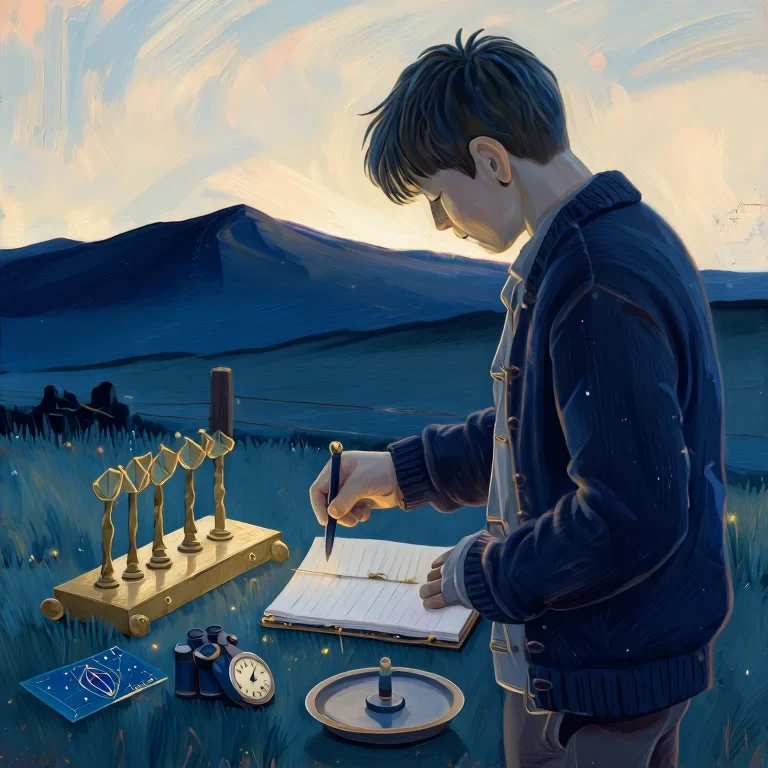 The Boy Who Counted the Meteors