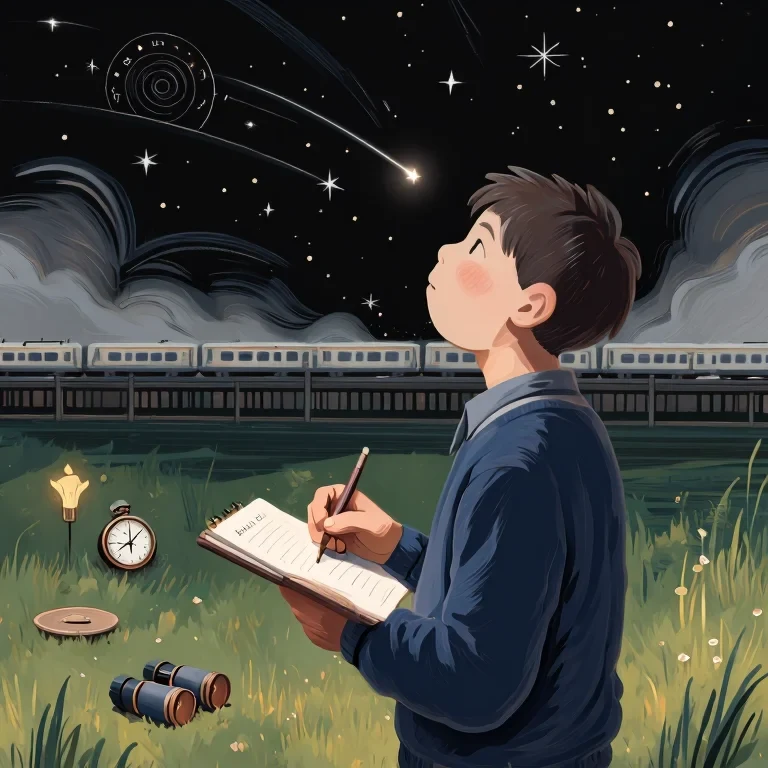 The Boy Who Counted the Meteors