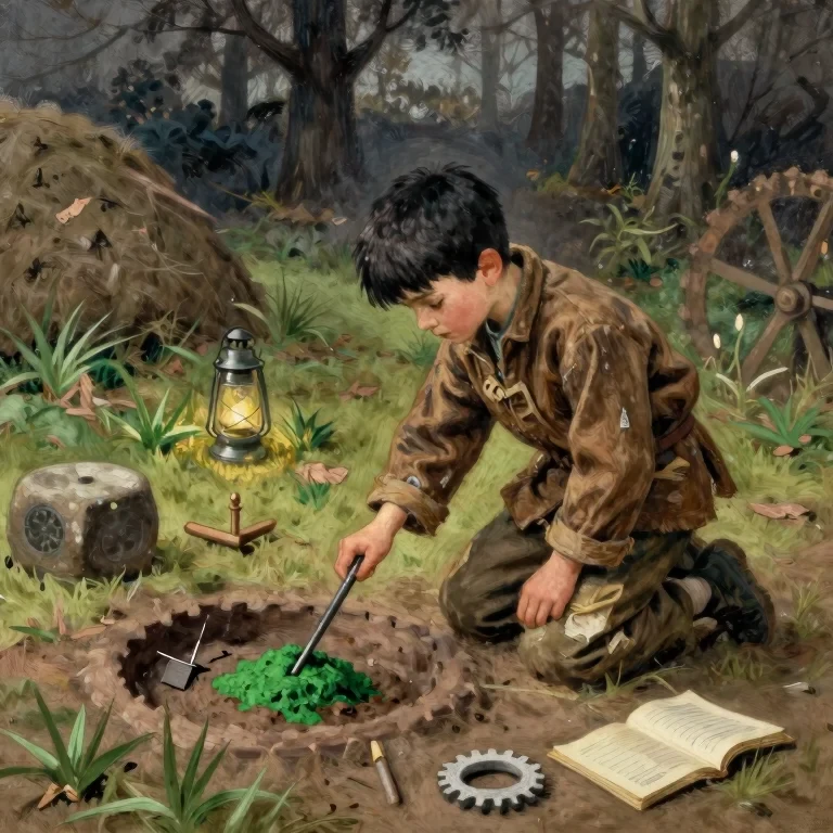 The Boy Who Kept the Fire in the Pit