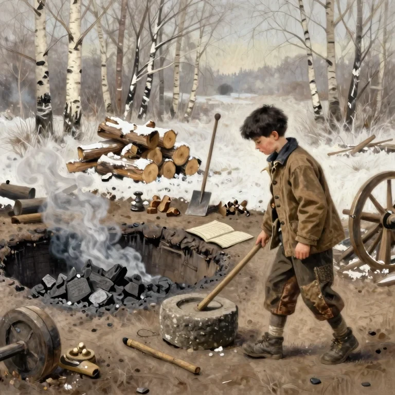 The Boy Who Kept the Fire in the Pit
