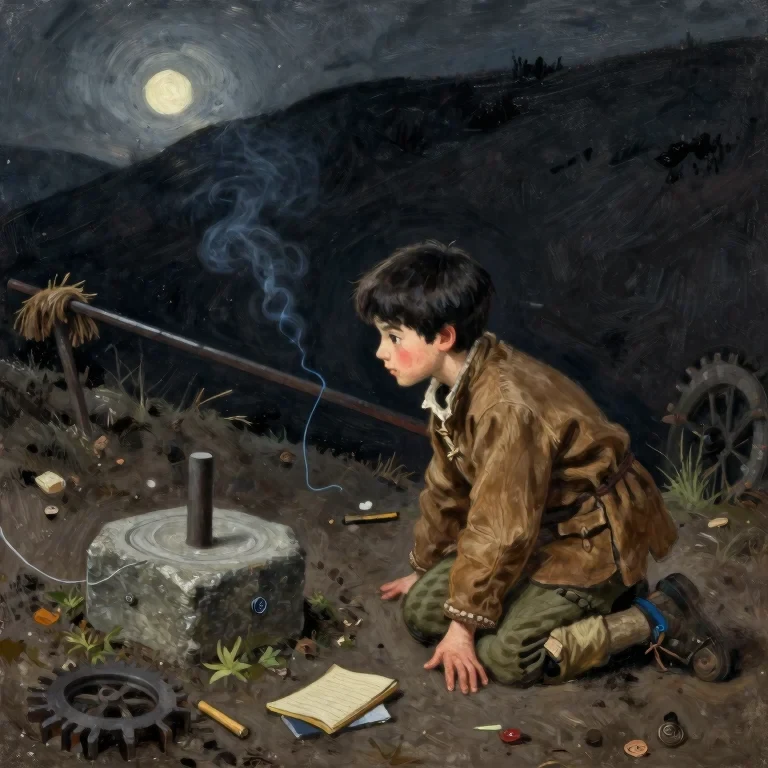 The Boy Who Kept the Fire in the Pit