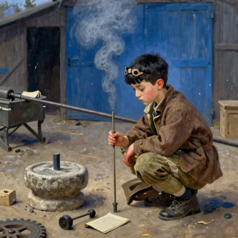 The Boy Who Kept the Fire in the Pit