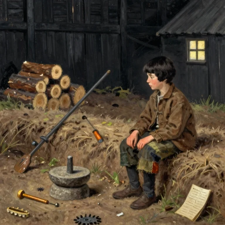 The Boy Who Kept the Fire in the Pit