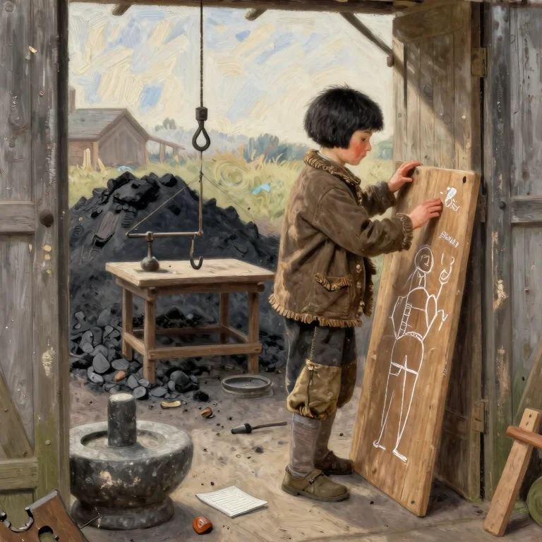 The Boy Who Kept the Fire in the Pit