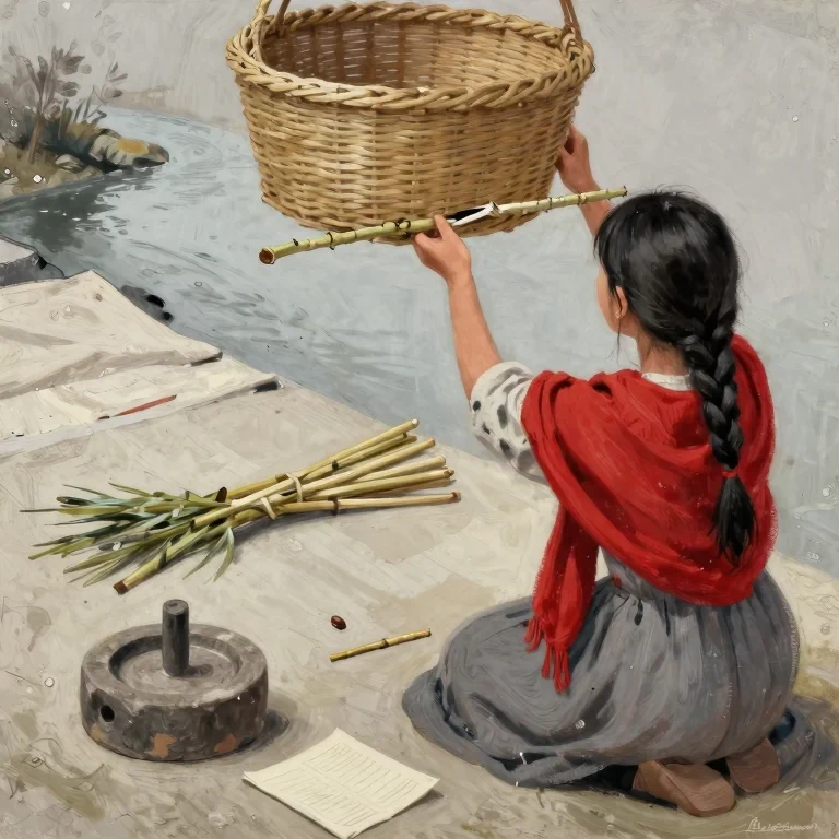 The Girl Who Unwove the Basket