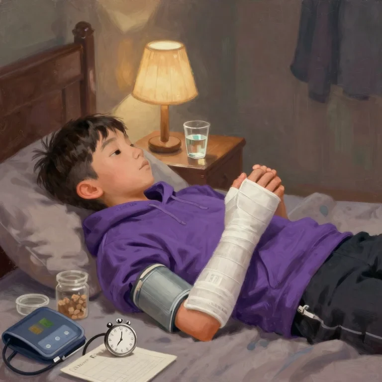 The Boy Who Wore the Cast