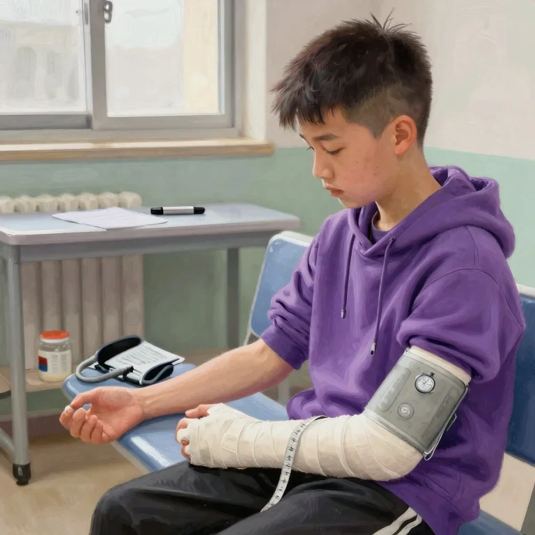 The Boy Who Wore the Cast