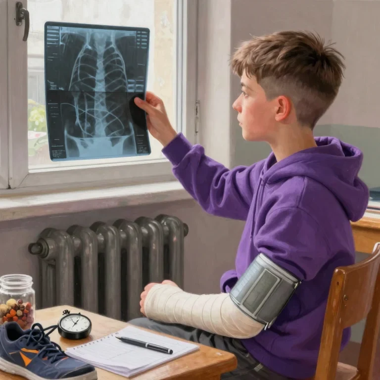 The Boy Who Wore the Cast