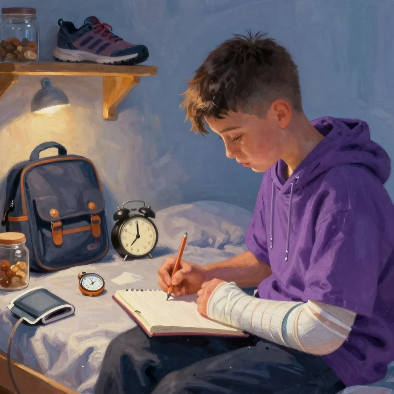 The Boy Who Wore the Cast