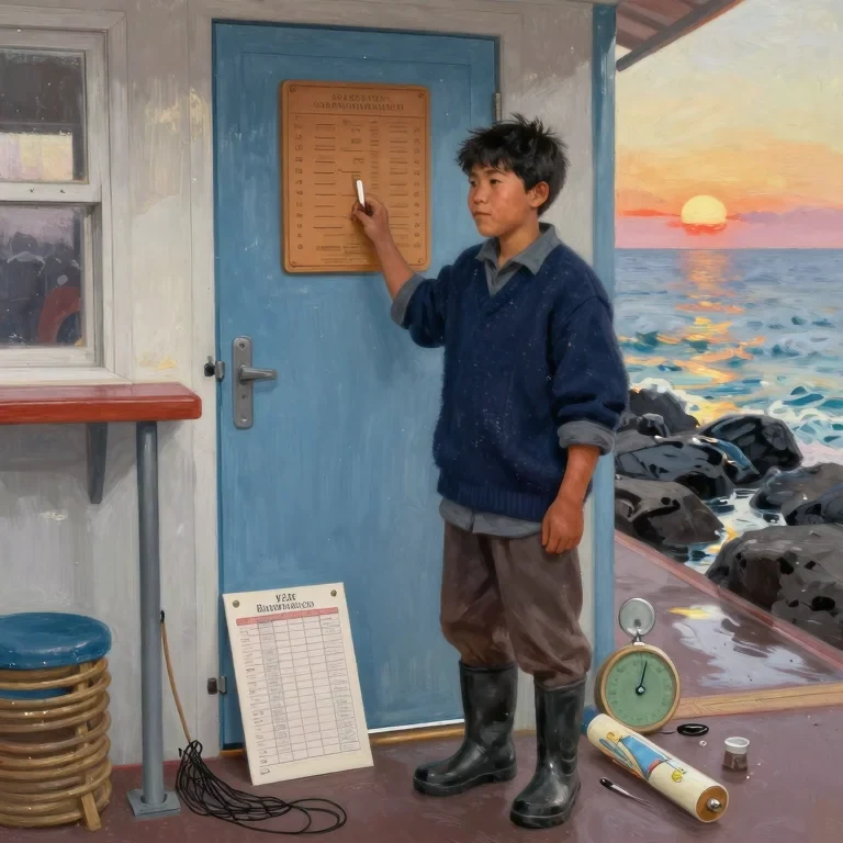 The Boy Who Mended the Lighthouse Lamp