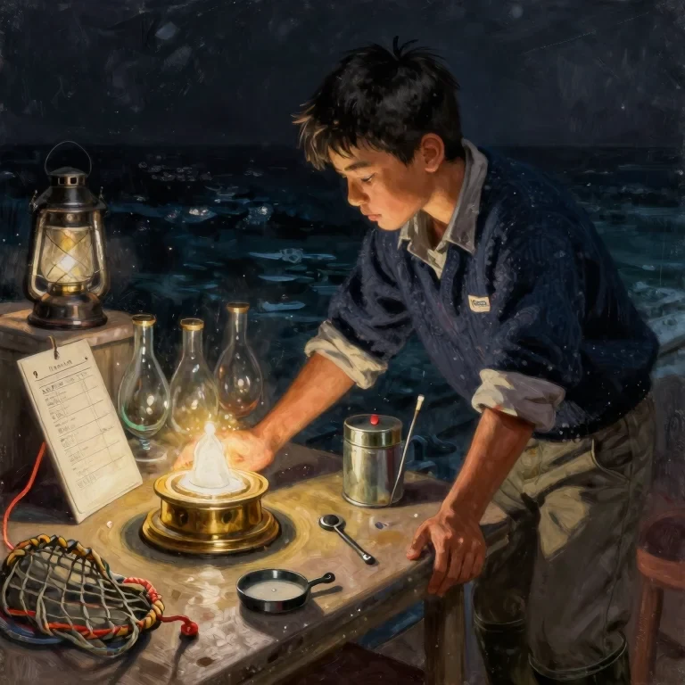 The Boy Who Mended the Lighthouse Lamp