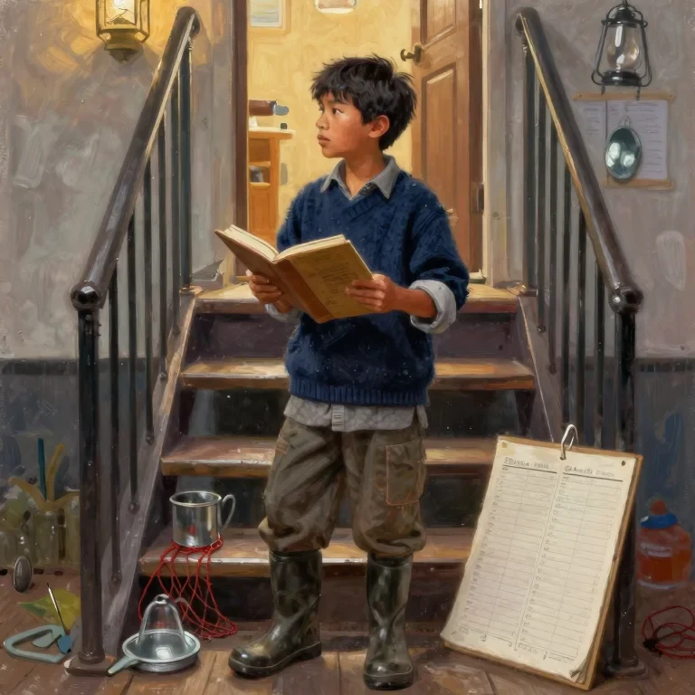 The Boy Who Mended the Lighthouse Lamp