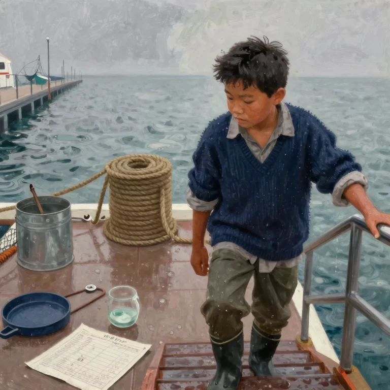 The Boy Who Mended the Lighthouse Lamp