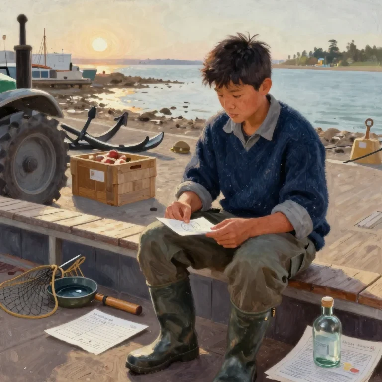 The Boy Who Mended the Lighthouse Lamp