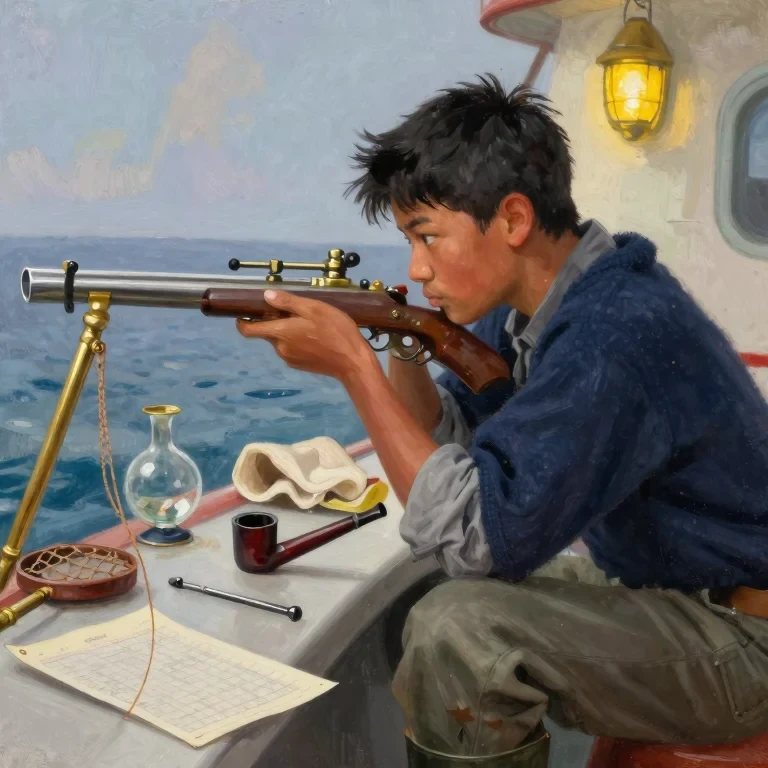 The Boy Who Mended the Lighthouse Lamp
