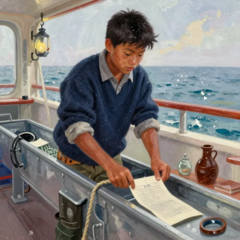 The Boy Who Mended the Lighthouse Lamp