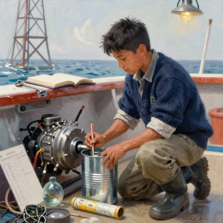 The Boy Who Mended the Lighthouse Lamp