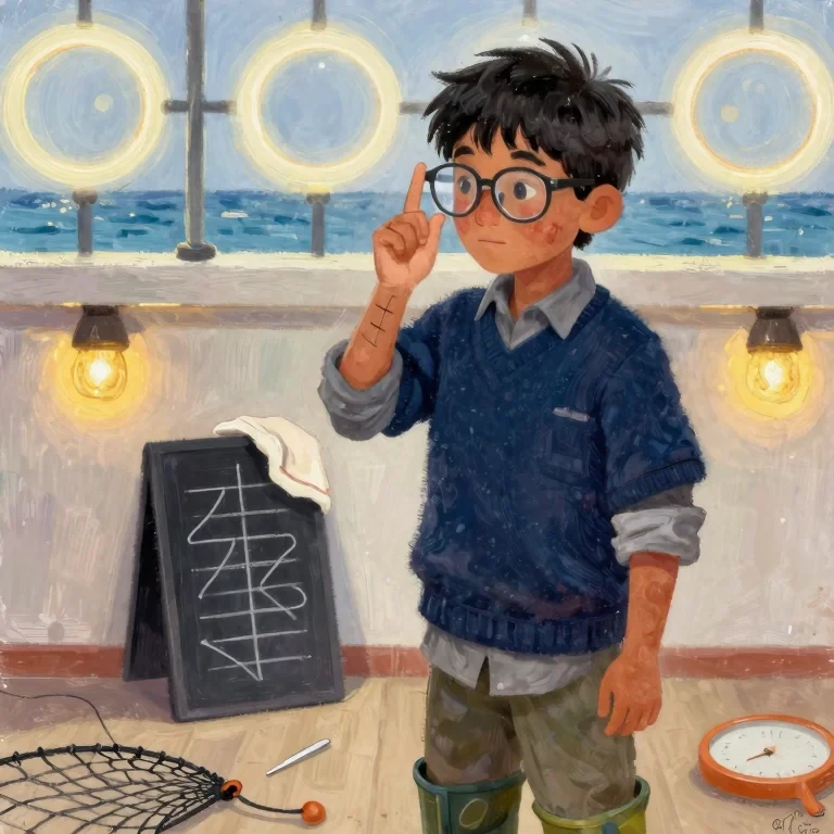 The Boy Who Mended the Lighthouse Lamp