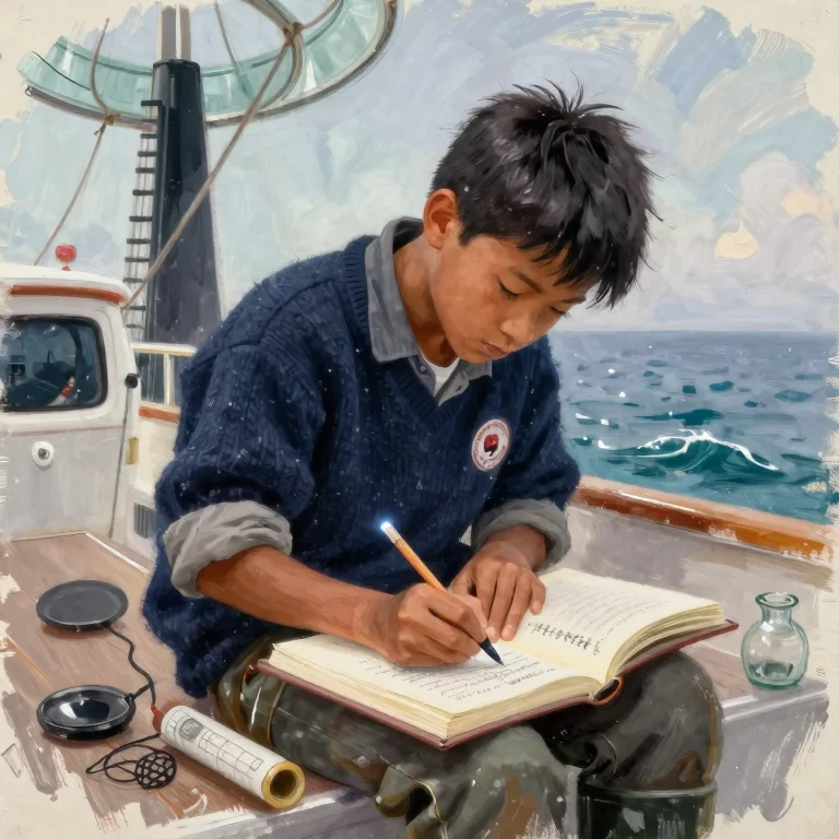 The Boy Who Mended the Lighthouse Lamp