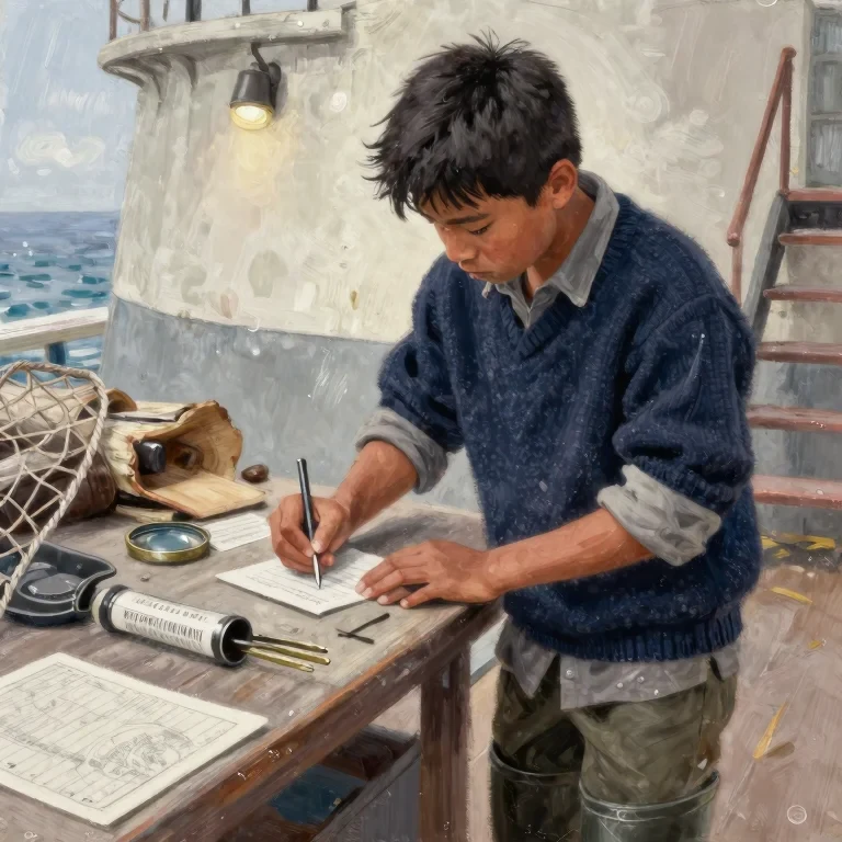 The Boy Who Mended the Lighthouse Lamp