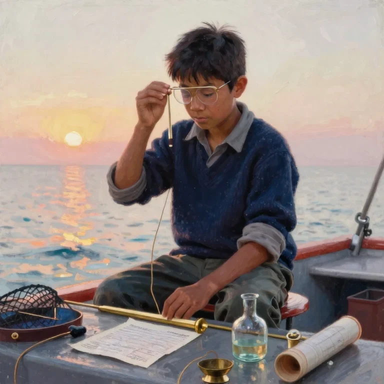 The Boy Who Mended the Lighthouse Lamp