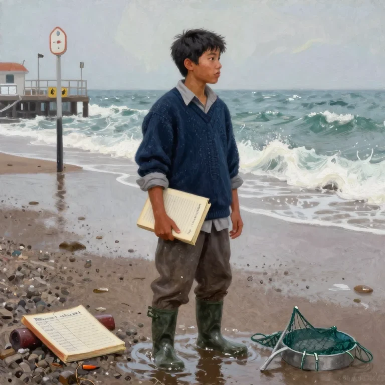 The Boy Who Mended the Lighthouse Lamp
