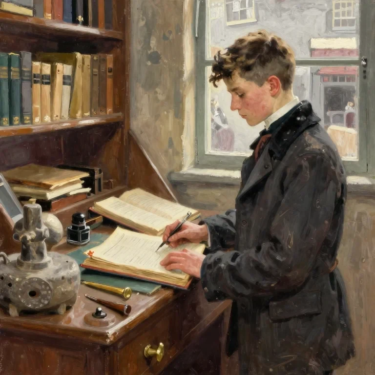The Boy Who Copied the Ledger