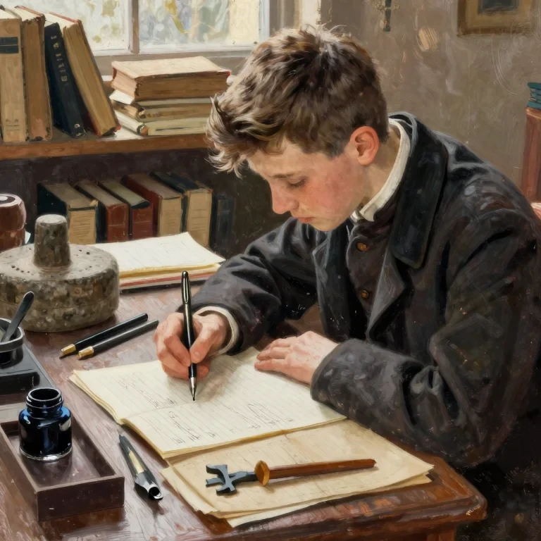 The Boy Who Copied the Ledger