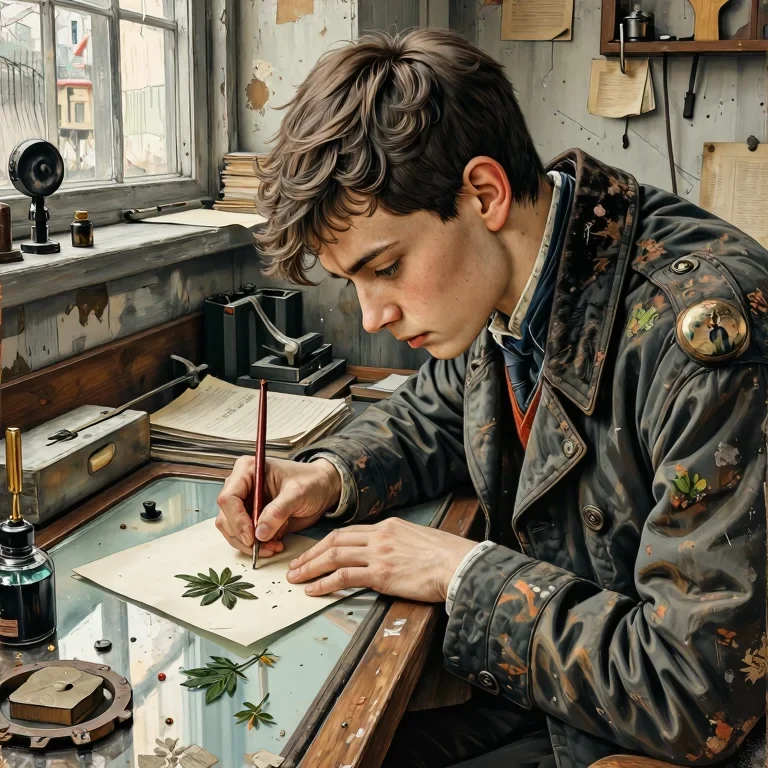 The Boy Who Copied the Ledger