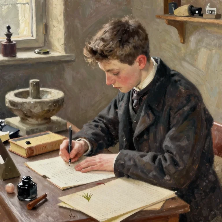 The Boy Who Copied the Ledger