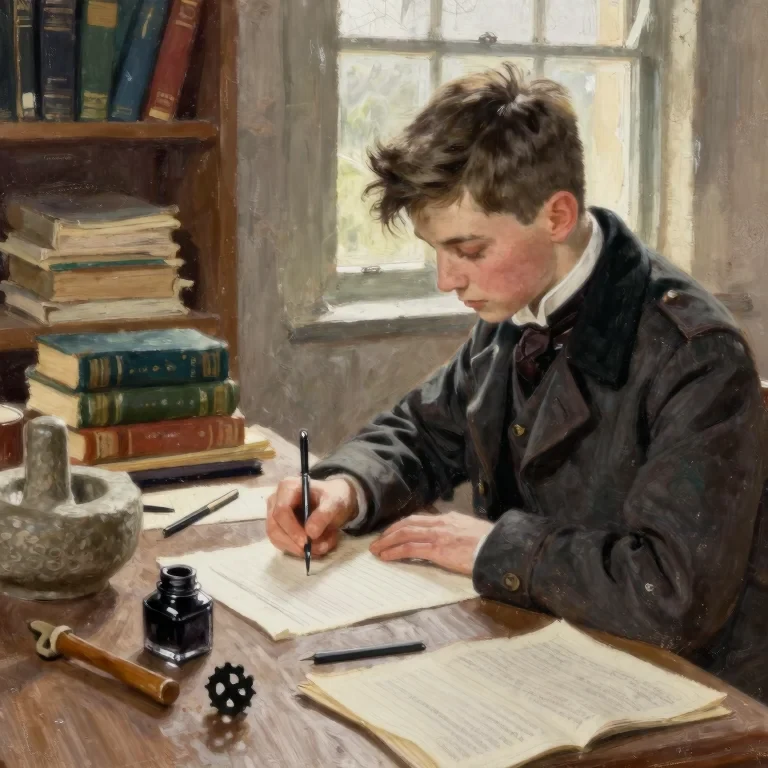 The Boy Who Copied the Ledger