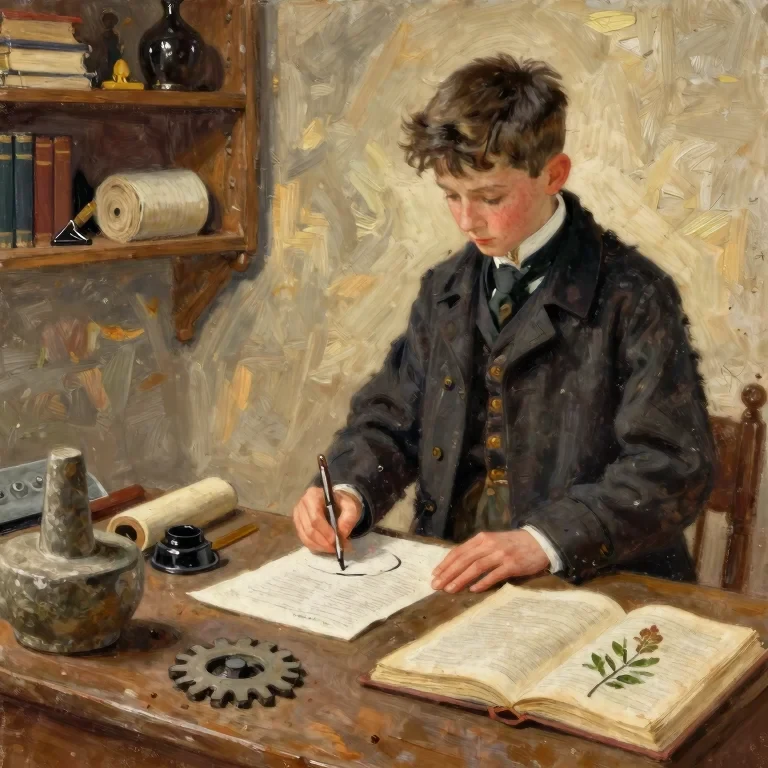 The Boy Who Copied the Ledger