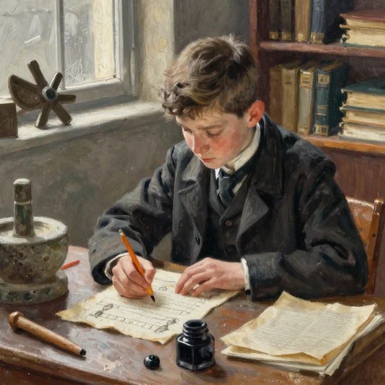 The Boy Who Copied the Ledger
