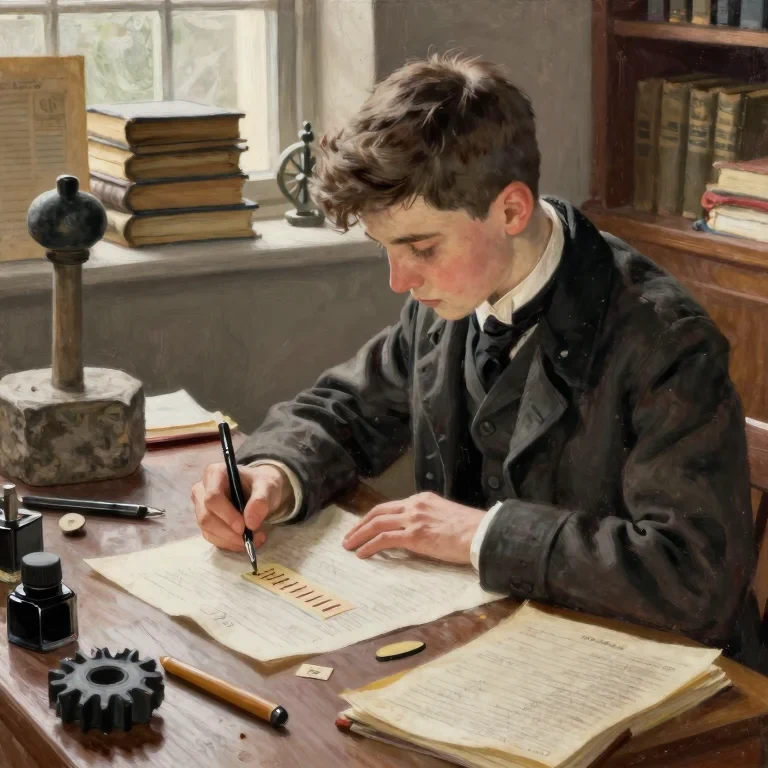 The Boy Who Copied the Ledger
