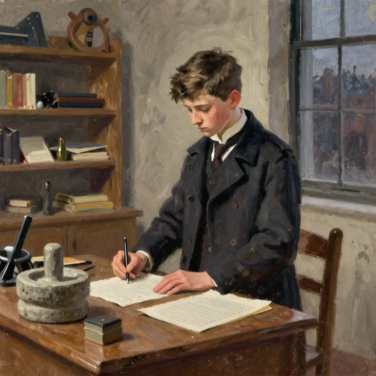 The Boy Who Copied the Ledger