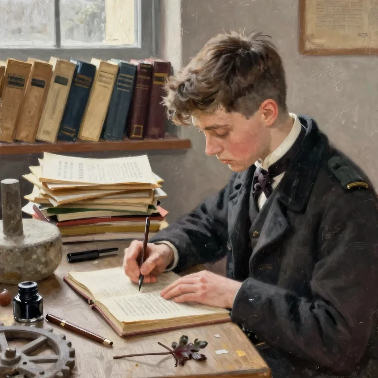 The Boy Who Copied the Ledger