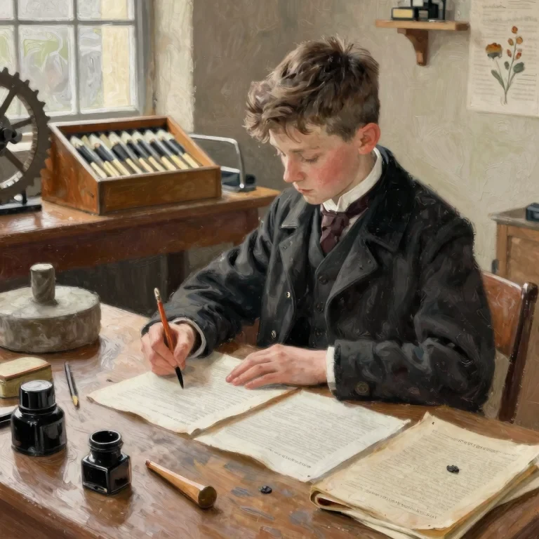 The Boy Who Copied the Ledger