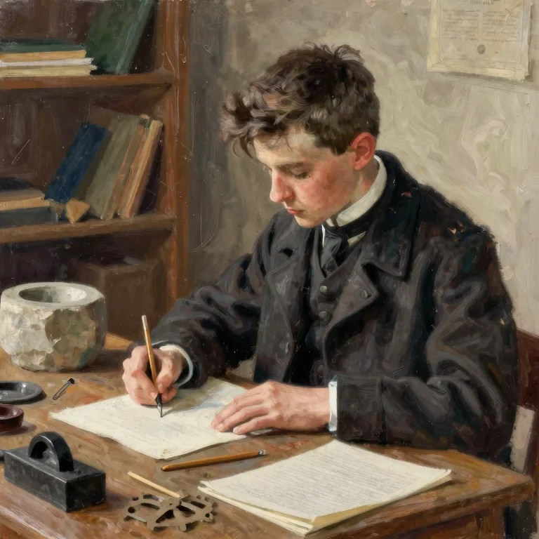 The Boy Who Copied the Ledger
