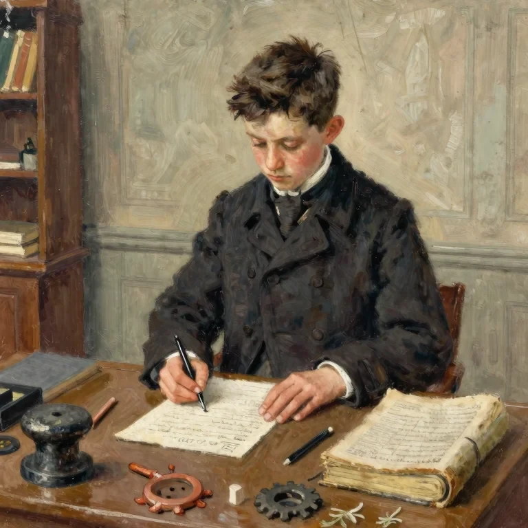 The Boy Who Copied the Ledger
