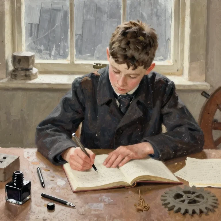 The Boy Who Copied the Ledger