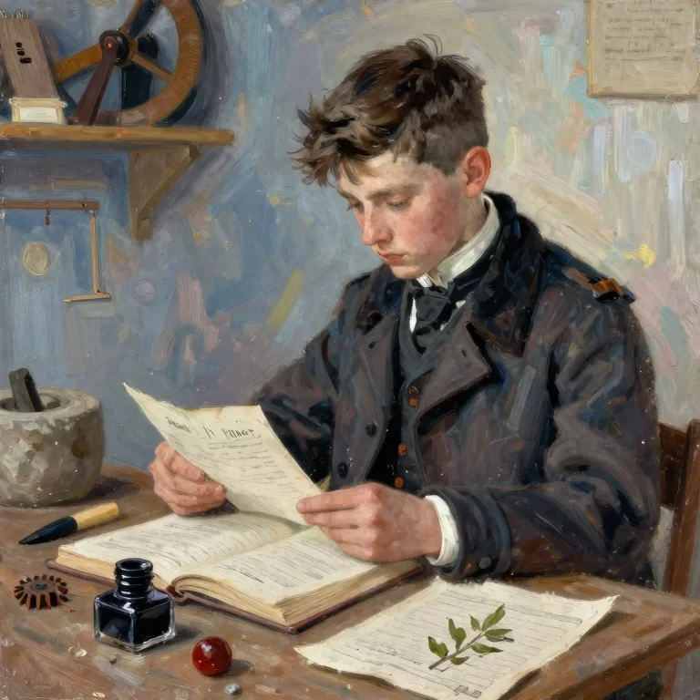 The Boy Who Copied the Ledger