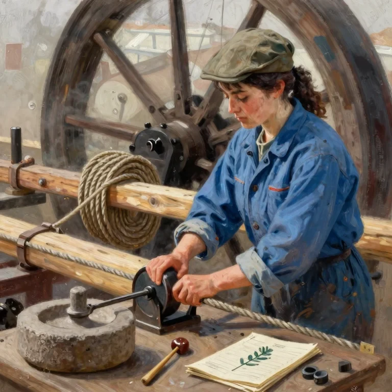 The Girl Who Mended the Great Wheel