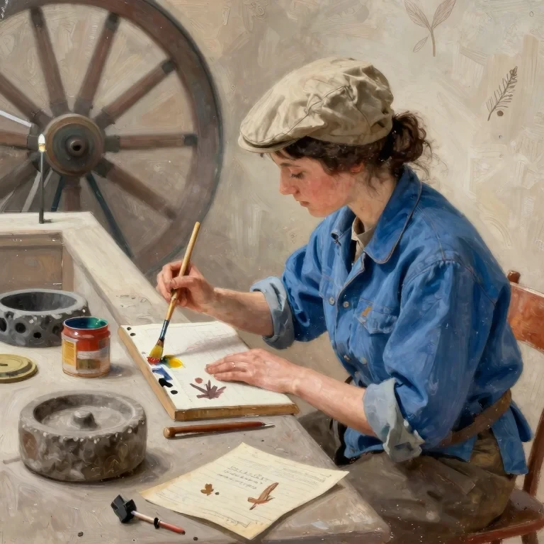 The Girl Who Mended the Great Wheel