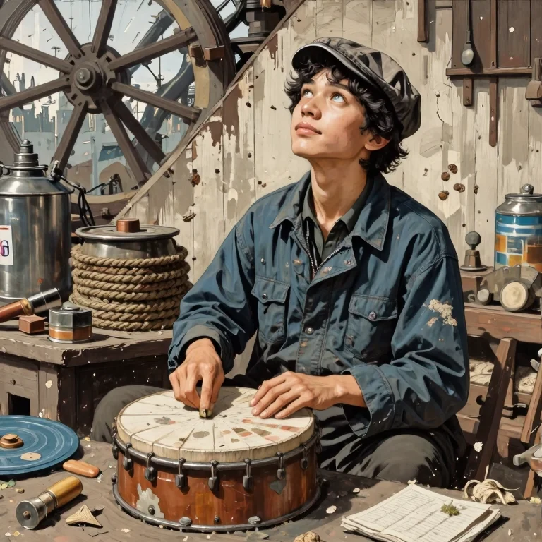 The Girl Who Mended the Great Wheel